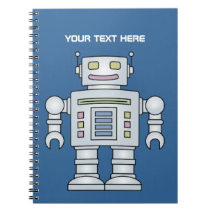 Carnet Robot School supplies pour enfants
