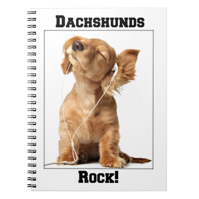 Carnet Roche de teckels (Devant)