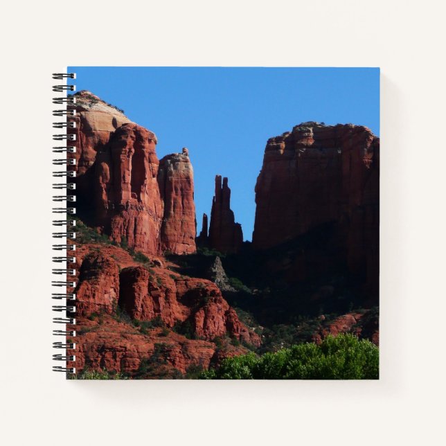 Carnet Rocher de la Cathédrale à Sedona Arizona Monument (Devant)