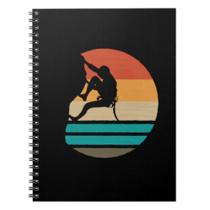 Carnet Rock Escalade Climber Retro