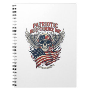 Carnet Rocker du bandana patriotique Méta musique Old Glo