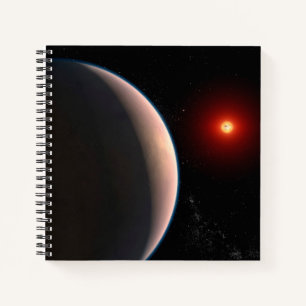 Carnet Rocky Exoplanet Gj 486 B Orbitant Une Étoile Naine