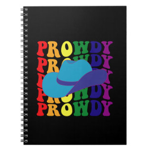 Carnet Rodéo bruyant Salut Cowboy Cowgirl LGBTQ Western