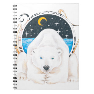 Carnet Roi Ours Polaire