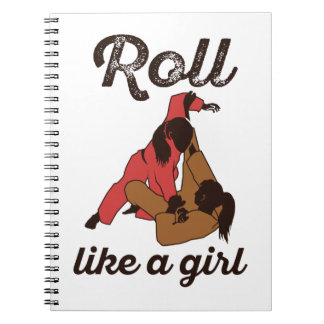 Carnet Roll Like a Girl Jiu Jitus
