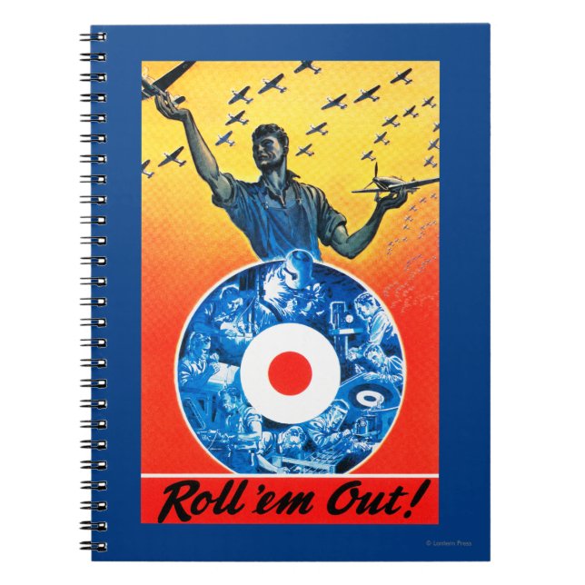 Carnet Roll'em out Royal Canadian Air Force (Devant)