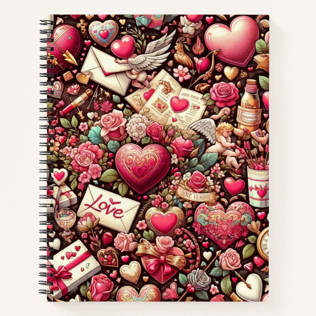 Carnet Romance intemporelle : un classique de la Saint-Va (Devant)