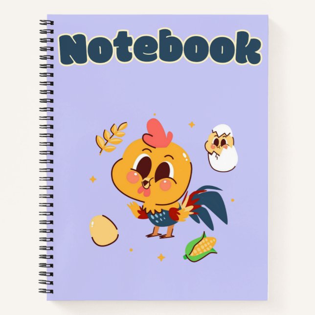 Carnet Rooster ✨ 🧡 🐓 (Devant)