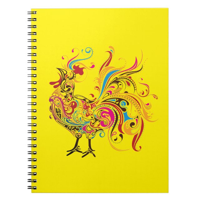 Carnet Rooster sauvage (Devant)