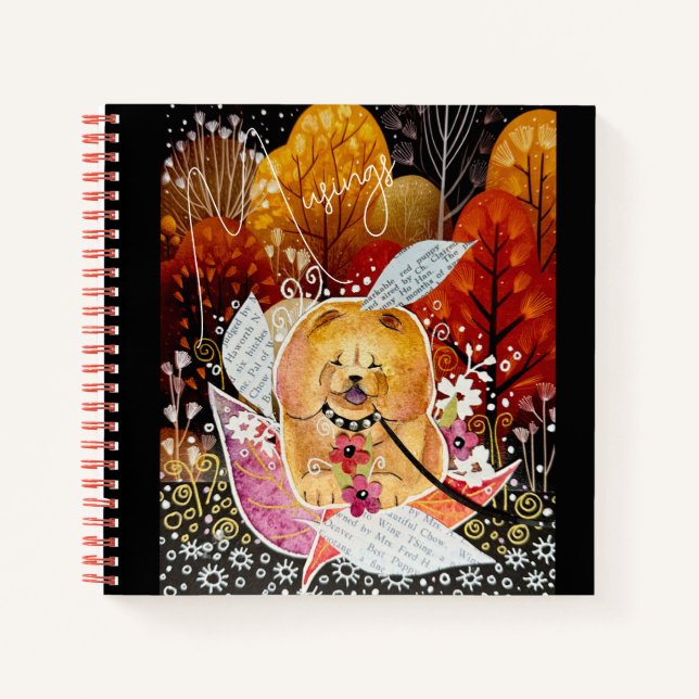 Carnet ROOTS OF THE HEART  CHOW  Spiral Notebook (Devant)