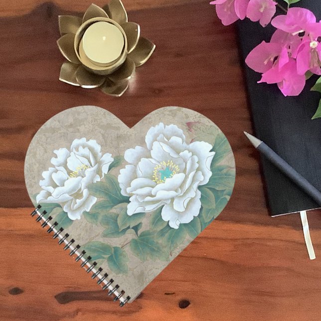 Carnet Rose blanche (Créateur téléchargé)