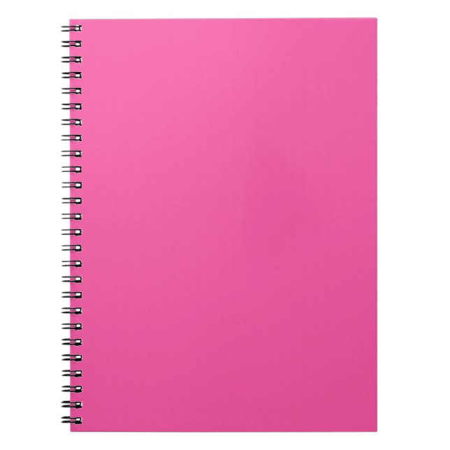 Carnet Rose chaud clair clair (Devant)