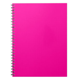 Carnet Rose chaud solide