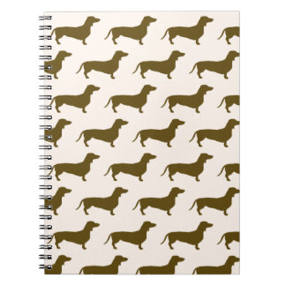 Carnet rose Dachshund