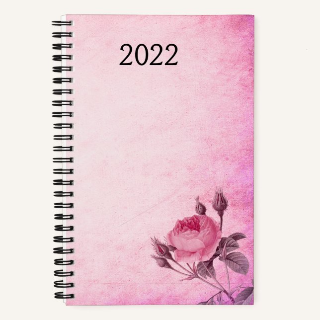 Carnet Rose de la Saint-Valentin (Recto)