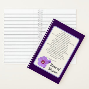 Carnet Rose de Sharon