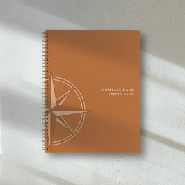 Carnet Rose des vents en terre cuite - Marque de santé me
