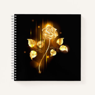 Carnet Rose d'or ( rose d'or )