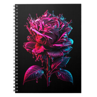 Carnet rose fantaisie