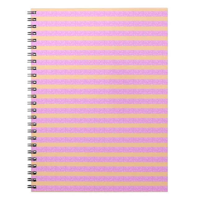 Carnet Rose Géométrique  (Devant)