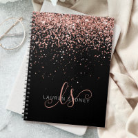 Rose Gold Blush Pink Parties scintillant Glam Nom 