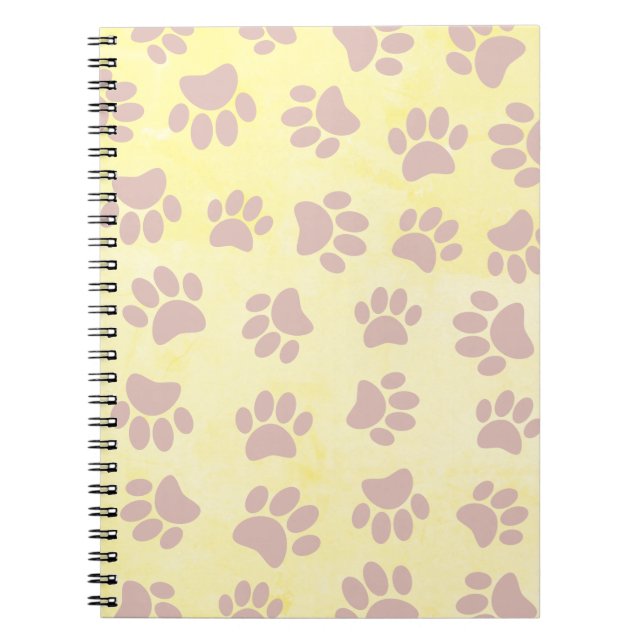 Carnet Rose Gold sur vieux Motif papier (Devant)