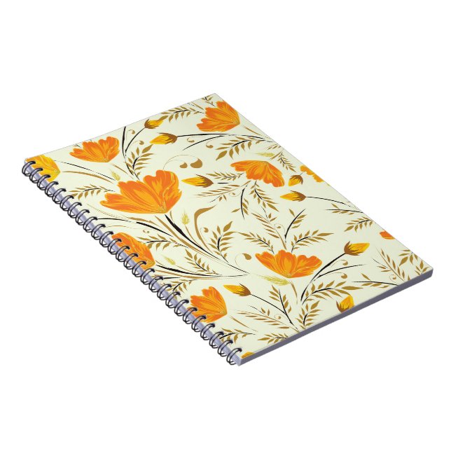 Carnet Rose jaune (Côté Droit)