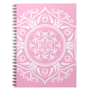 Carnet Rose Mandala
