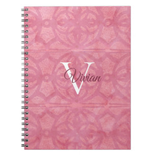 Carnet Rose pâle
