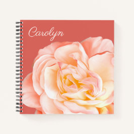 Carnet Rose personnalisé