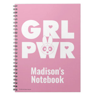 Carnet Rose vif:Pouvoir des filles