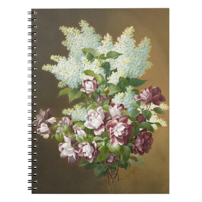 Carnet Roses et Lilacs (Devant)