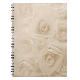 Carnet Roses papier Sepia