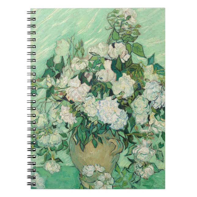 Carnet Roses par Vincent Van Gogh (Devant)
