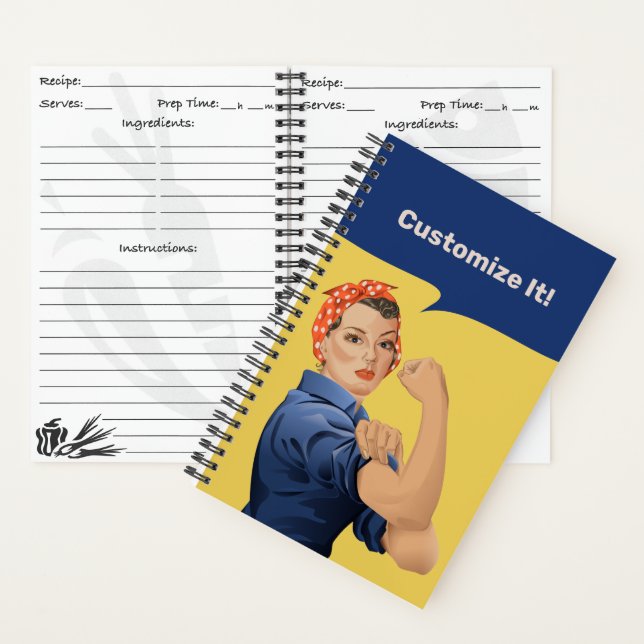 Carnet Rosie les recettes du Riveter (À l'intérieur)