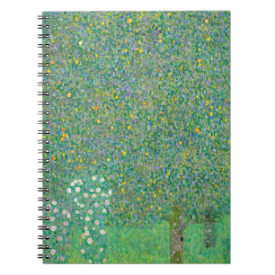 Carnet Rosiers sous les arbres, 1905 par Gustav Klimt