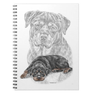 Carnet Rottweiler Chien Art