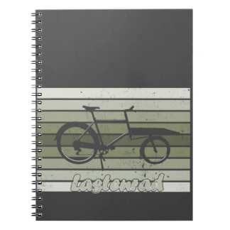 Carnet Roue de chargement, rétro, cargobike