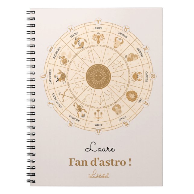Carnet Roue de Zodiac Ouest - (Devant)
