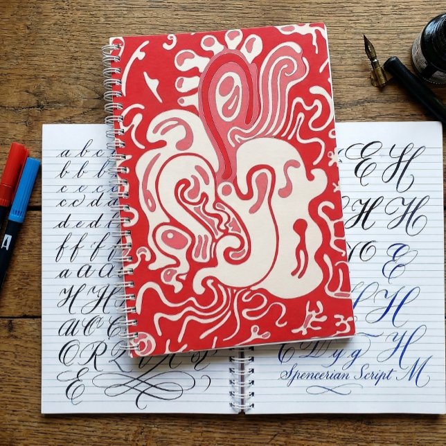 Carnet Rouge (AI product visualization - art is not AI)