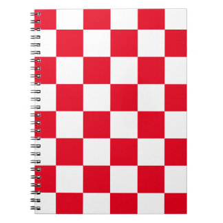 Carnet Rouge Checkered