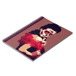 Carnet rouge de jeune mariée