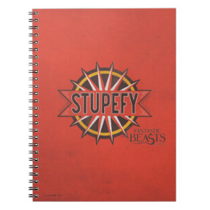 Carnet Rouge & Or Stupefy Spell Graphic