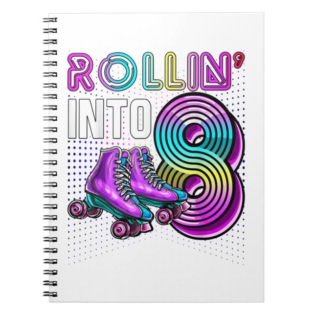 Carnet Rouler' dans 8 patinoires patinoire 8e anniversair (Devant)