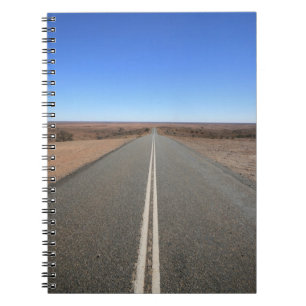 Carnet Route de l'Australie à l'intérieur - bloc - note