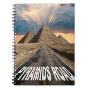 Carnet Route des Pyramides Égypte Désert Monument Histori