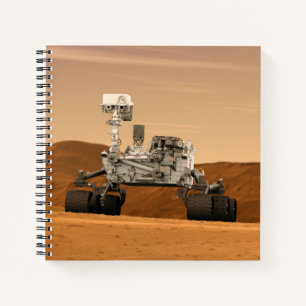 Carnet Rover Curiosity Du Laboratoire Scientifique Mars. 
