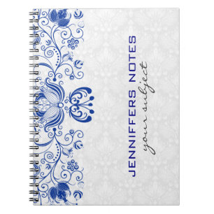 Carnet Royal Bleu & Blanc Vintage Damas & Fils 2