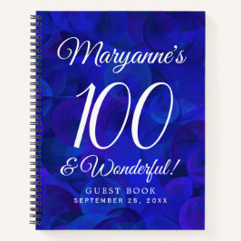 Carnet Royal Blue 100 et merveilleuse fête d'anniversaire
