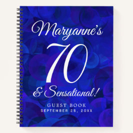 Carnet Royal Blue 70 et fête d'anniversaire sensationnell